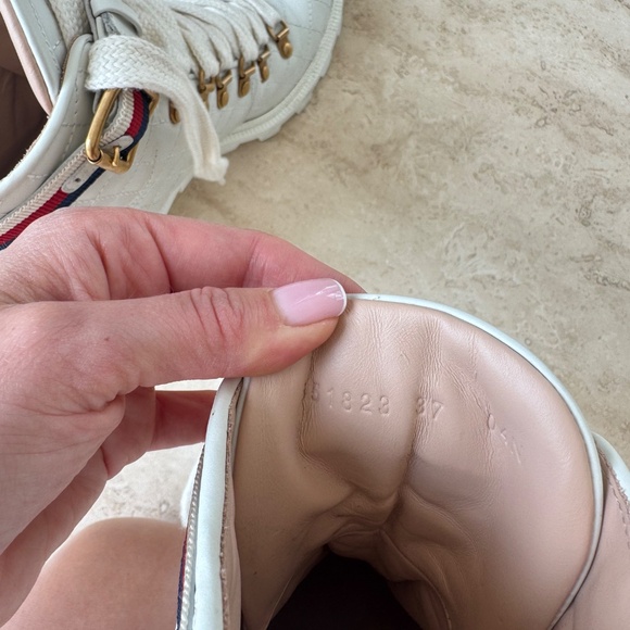 White Gucci Ankle Boots - Picture 6 of 6